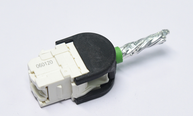 RJ45 Power & communication head